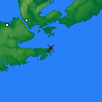 Nearby Forecast Locations - Hart Island - карта
