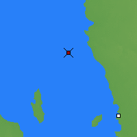Nearby Forecast Locations - George Island - карта