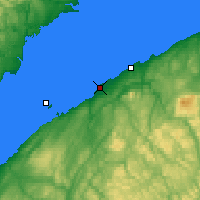 Nearby Forecast Locations - Pointe-au-Père - карта