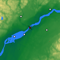Nearby Forecast Locations - Труа-Ривьер - карта
