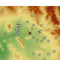 Nearby Forecast Locations - Финикс - карта