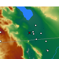 Nearby Forecast Locations - Эль-Сентро - карта
