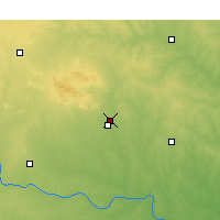 Nearby Forecast Locations - Fort Sill - карта