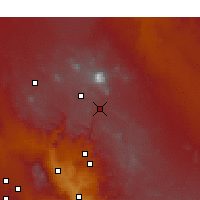 Nearby Forecast Locations - Флагстафф - карта