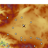 Nearby Forecast Locations - Edwards - карта