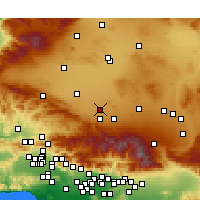 Nearby Forecast Locations - Палмдейл - карта