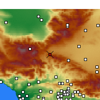 Nearby Forecast Locations - Sandberg - карта