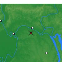 Nearby Forecast Locations - Падука - карта
