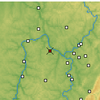 Nearby Forecast Locations - Питтсбург - карта