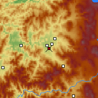 Nearby Forecast Locations - Медфорд - карта