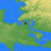 Nearby Forecast Locations - Су-Сент-Мари - карта