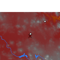 Nearby Forecast Locations - Сантьяго-де-Керетаро - карта