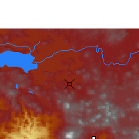 Nearby Forecast Locations - Самора-де-Идальго - карта