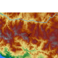 Nearby Forecast Locations - Чильпансинго-де-лос-Браво - карта