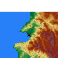 Nearby Forecast Locations - Пуэрто-Вальярта - карта