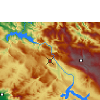 Nearby Forecast Locations - Тустла-Гутьеррес - карта
