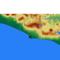 Nearby Forecast Locations - Acajutla/sonsonate - карта