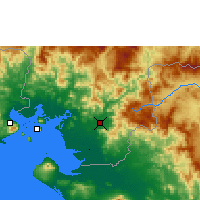 Nearby Forecast Locations - Чолутека - карта