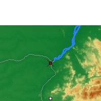 Nearby Forecast Locations - Пуэрто-Карреньо - карта