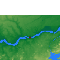 Nearby Forecast Locations - Сьюдад-Боливар - карта