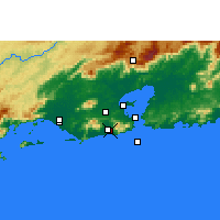 Nearby Forecast Locations - Barra da Tijuca - карта