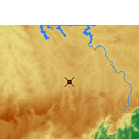 Nearby Forecast Locations - Itapeva - карта