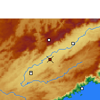 Nearby Forecast Locations - Таубате - карта