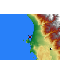 Nearby Forecast Locations - Писко - карта