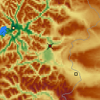 Nearby Forecast Locations - Койайке - карта