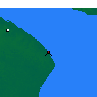 Nearby Forecast Locations - Punta Indio - карта