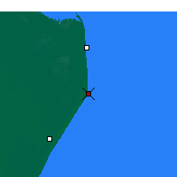 Nearby Forecast Locations - Punta Medanos - карта