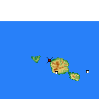 Nearby Forecast Locations - Таити - карта