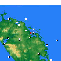 Nearby Forecast Locations - Paihia - карта