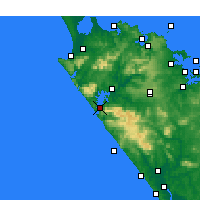 Nearby Forecast Locations - Opononi - карта