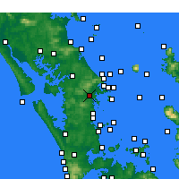 Nearby Forecast Locations - Уоркуэрт - карта
