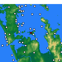 Nearby Forecast Locations - Уаихеке - карта