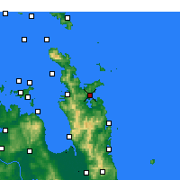 Nearby Forecast Locations - Whitianga - карта