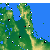 Nearby Forecast Locations - Paeroa - карта