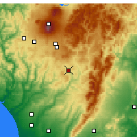 Nearby Forecast Locations - Taihape - карта