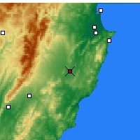 Nearby Forecast Locations - Waipukurau - карта