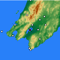 Nearby Forecast Locations - Уаирарапа - карта