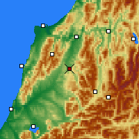 Nearby Forecast Locations - Reefton - карта