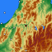 Nearby Forecast Locations - Murchison - карта