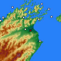 Nearby Forecast Locations - Бленем - карта