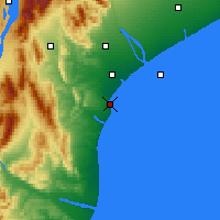 Nearby Forecast Locations - Тимару - карта