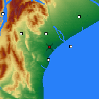 Nearby Forecast Locations - Темука - карта