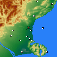 Nearby Forecast Locations - Рангиора - карта
