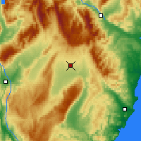 Nearby Forecast Locations - Ranfurly - карта