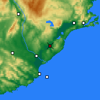 Nearby Forecast Locations - Milton - карта