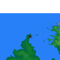 Nearby Forecast Locations - Cygnet Bay - карта